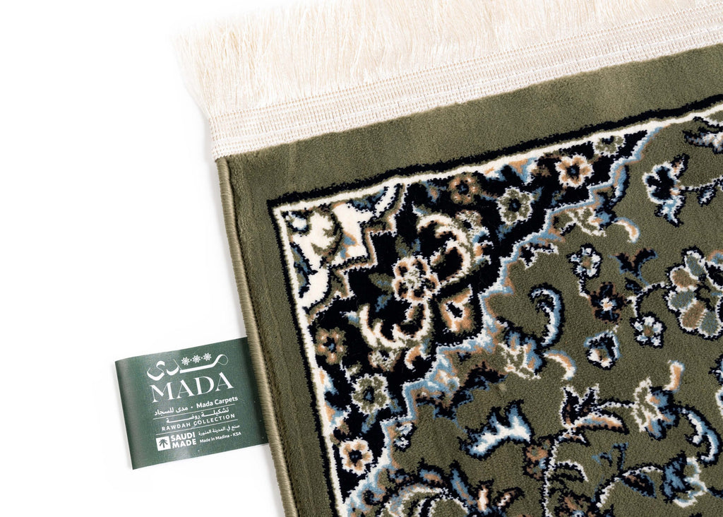 Rawdah Collection Premium Prayer Mat - Made in Madinah