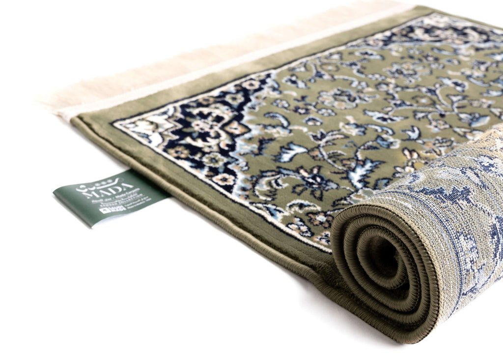 Rawdah Collection Premium Prayer Mat - Made in Madinah
